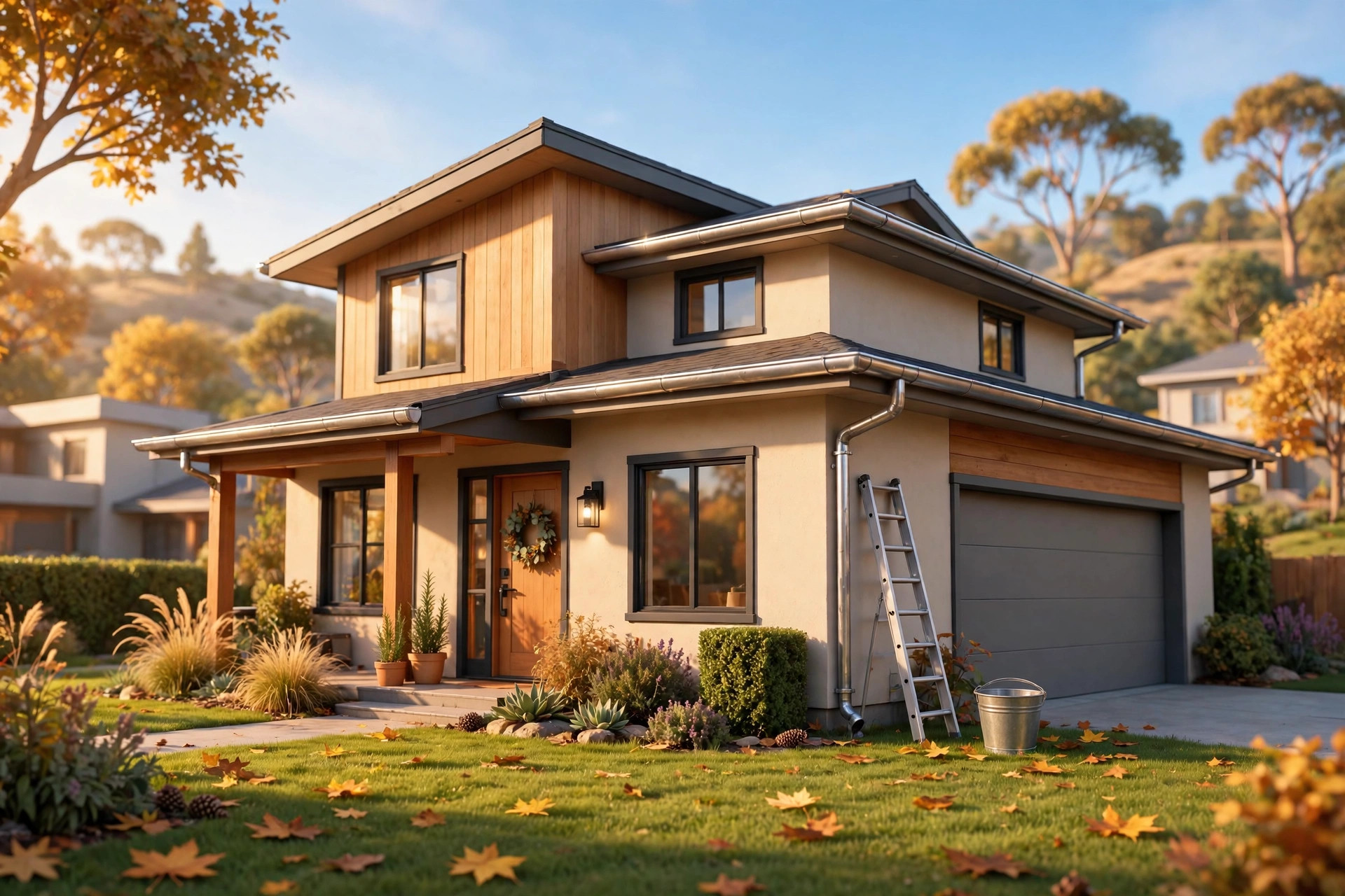 Gutter Cleaning — illustration