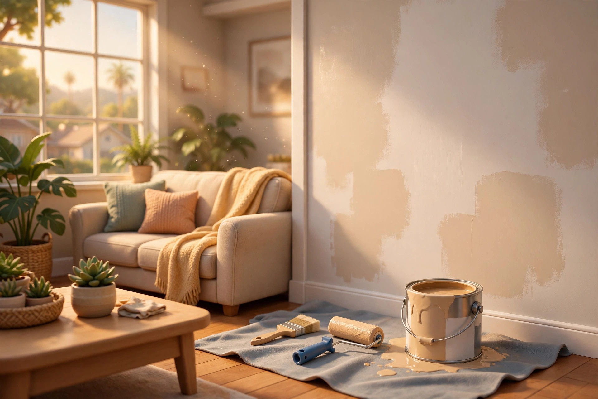 Painting Touch-Ups — illustration