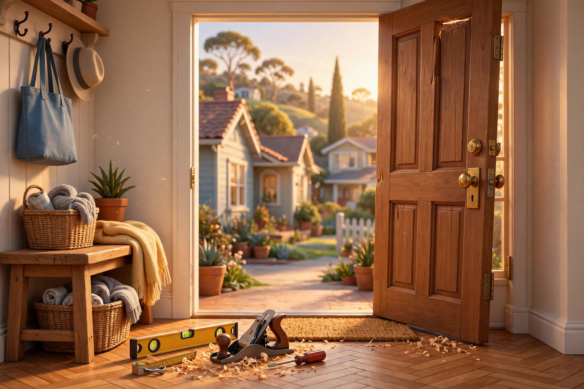 Door Repairs — illustration